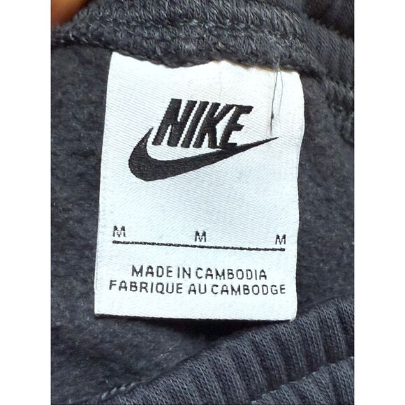 Nike Kids Girls Elastic Waist Oregon Trend Fleece Pull-on Jogger Black Medium - Picture 6 of 6